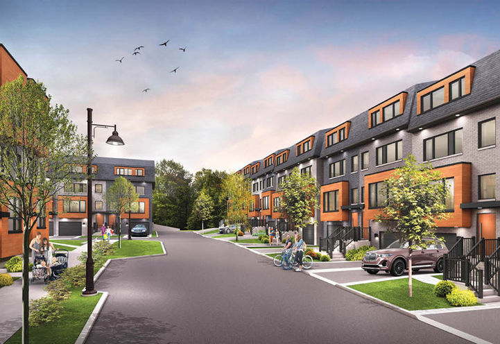 Inspire Modern Towns Streetscape View