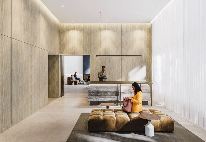 James House Condos- Lobby Area with Concierge