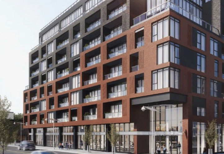 James House Condos- Looking to Terrace and Architectural Features