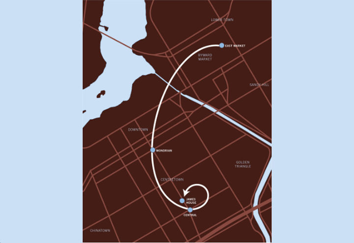 James House Condos- Site Map Showing Future Location