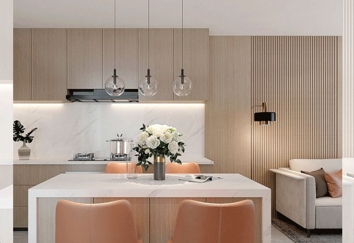 Je Vila Towns Kitchen & Dining Space Interior