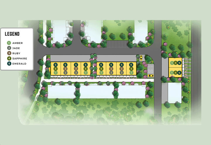 Je Vila Towns Site Plan
