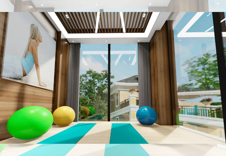 Je Vila Towns Yoga Area