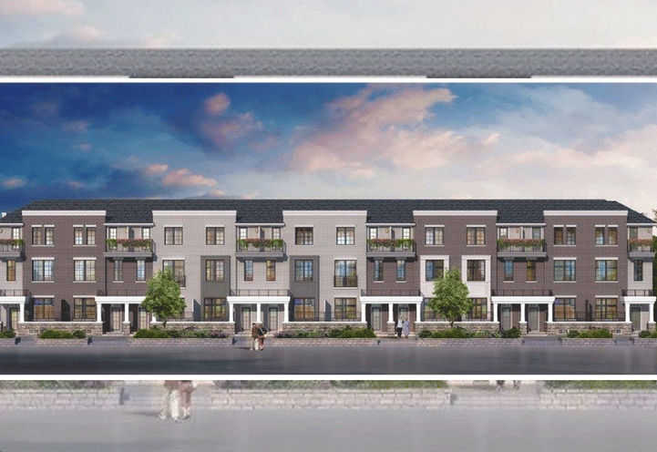 Joy Square Towns- Front Exterior View