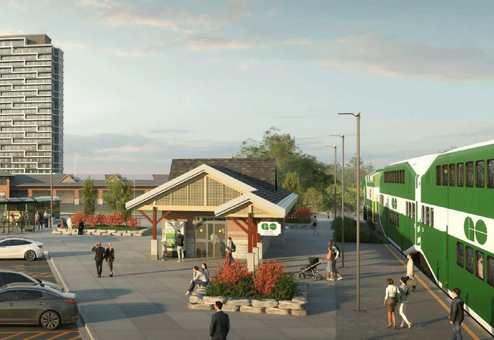 Joy Station Condos 2-  Community View of Mount Joy Go Station