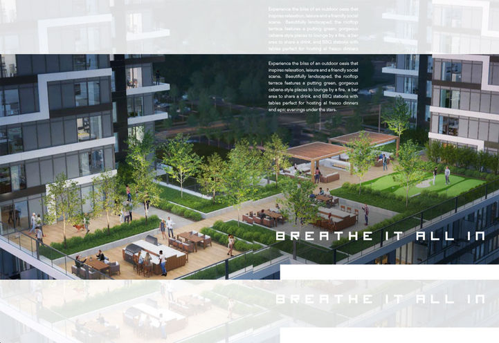 Joy Station Condos Rooftop Terrace