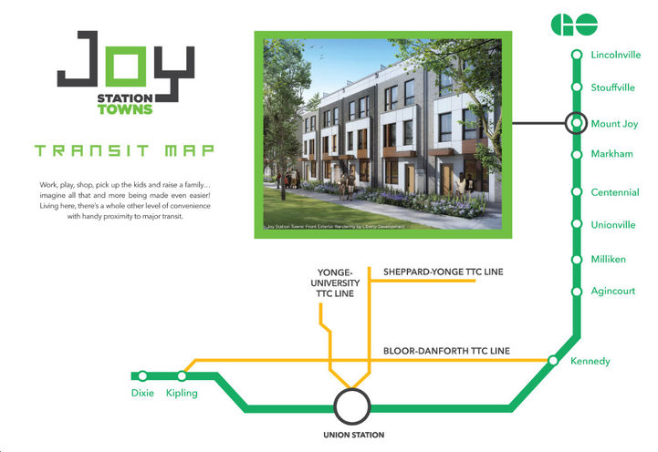 Joy Station Towns Transit Map