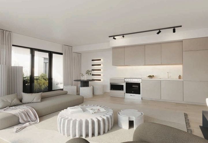 Junction Square Condos Open Concept Suite Interiors