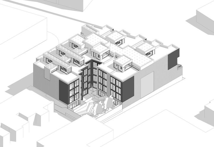 Junction Square Condos Original Artist Concept Drawing