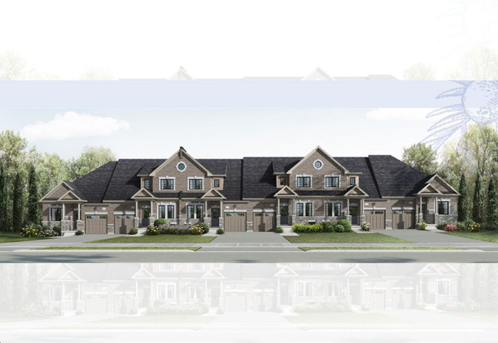 Juniper Gate Homes Exterior View of 2 Storey Towns