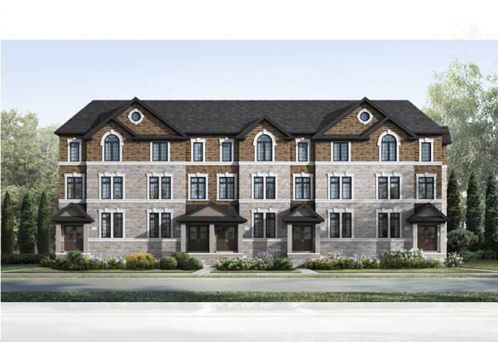 Juniper Gate Homes Exterior View of 3 Storey Towns