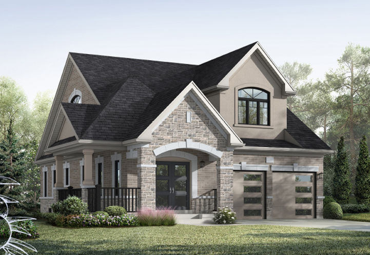 Juniper Gate Homes Exterior View of Detached Model