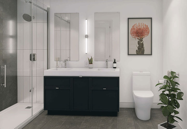 Kennedy Circle Condos Bathroom Ensuite