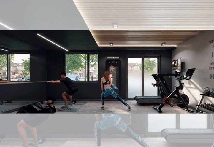 Kennedy Circle Condos Fitness Centre
