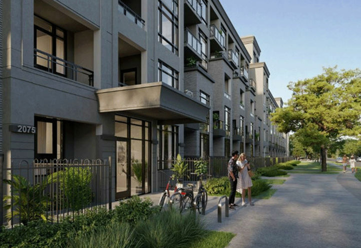 King Terraces Condos - Resident Main Entrance