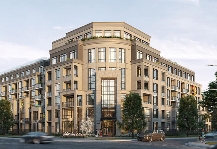 King Terraces Condos Street Level Resident Entrance