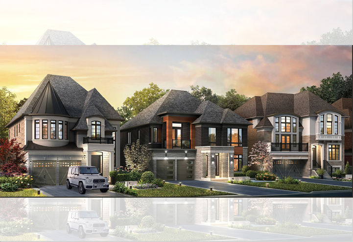 King's Calling Exteriors Streetscape View of Homes