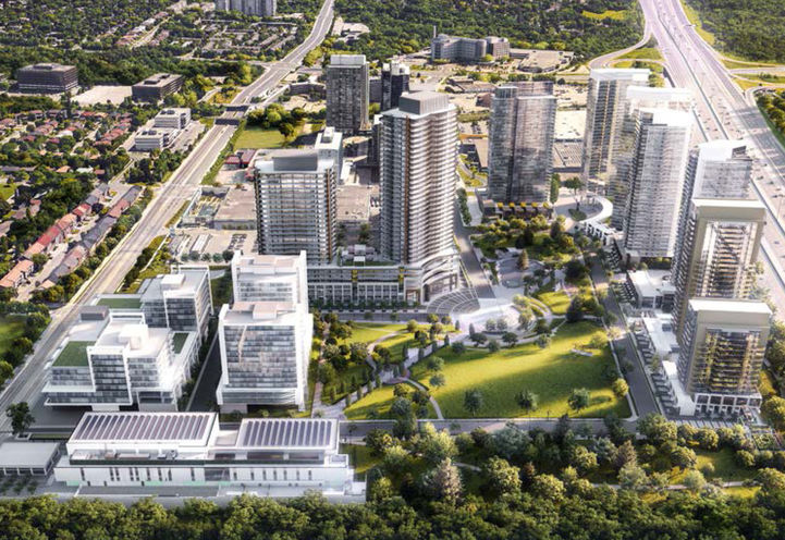 King's Landing Condos Aerial View