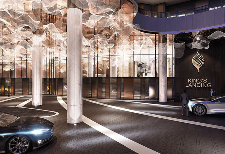 King's Landing Condos Lower Level Exterior