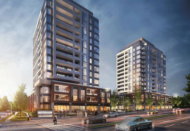 Kingsley Square Aerial Exterior View