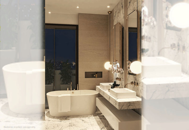 Kingsley Square Bathroom Ensuite