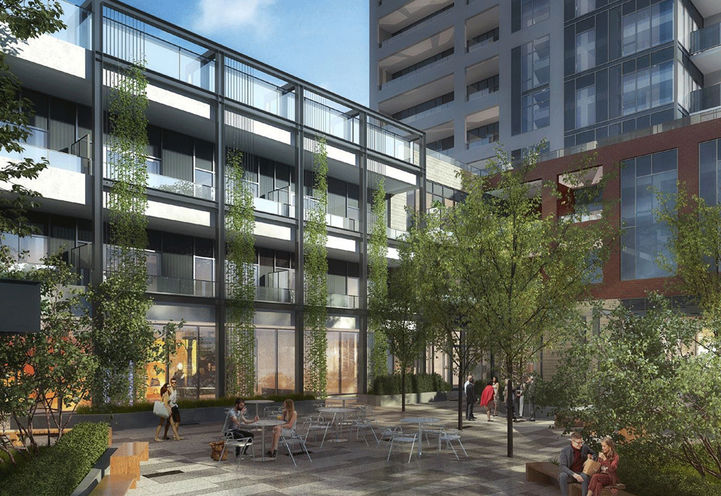 Kingsley Square Courtyard Area