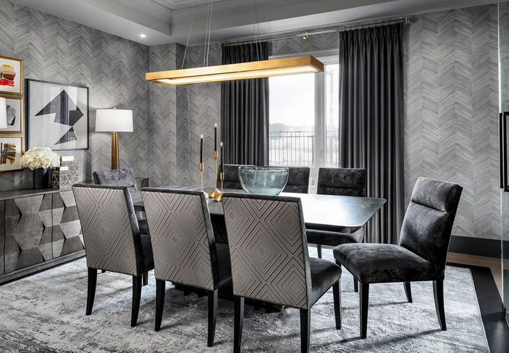 Klein Estates Interior Dining room view