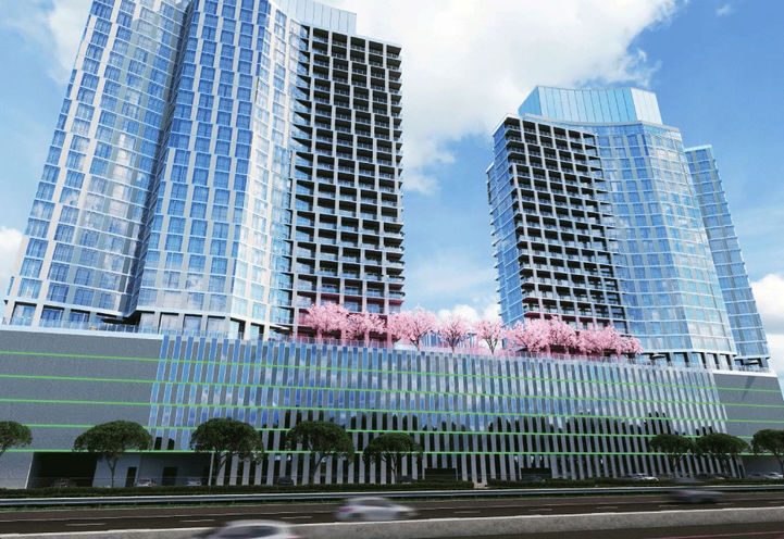 LJM Harbourfront- Close Up View of Towers from Podium Level