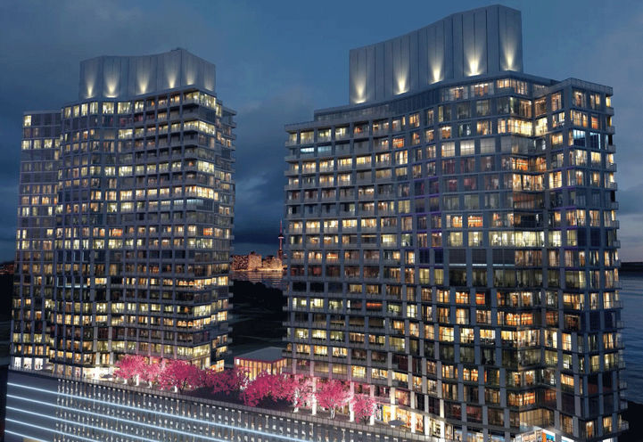 LJM Harbourfront - Exterior Mid Level View with Highway in Foreground