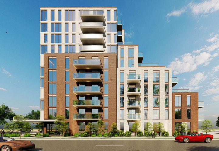 LJM Landing Condos Side Exterior Building View