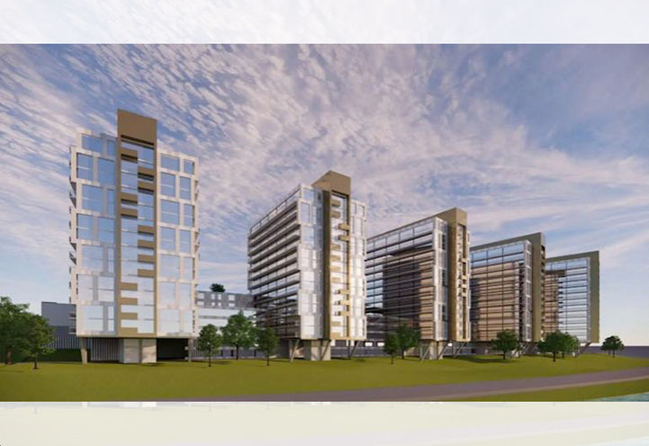 LJM Riverview Condos Exterior View of Towers