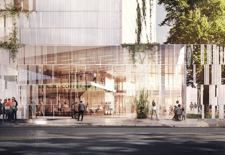 Street View of Lake and East Condos