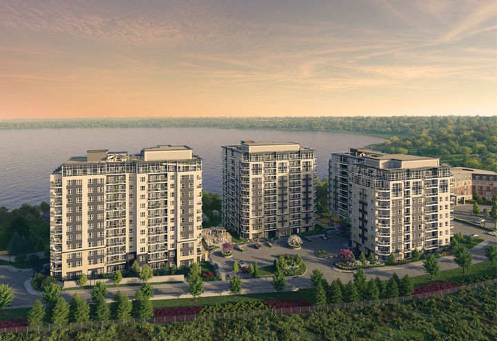 LakeVu Condos 3 Bird's Eye View of Community