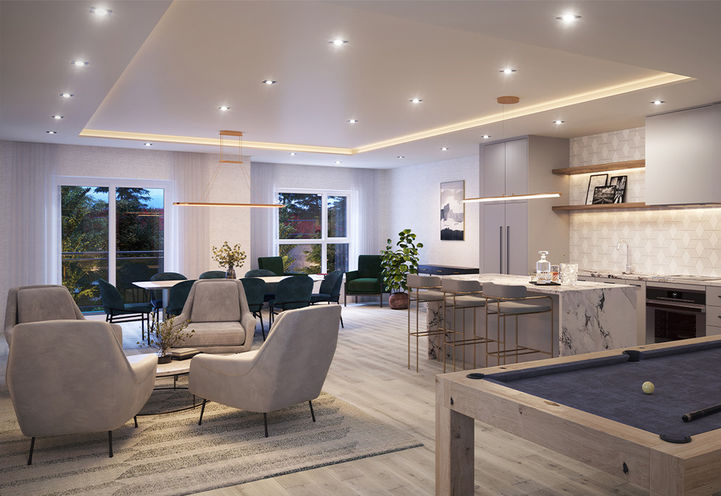 LakeVu Condos 3 Party Room