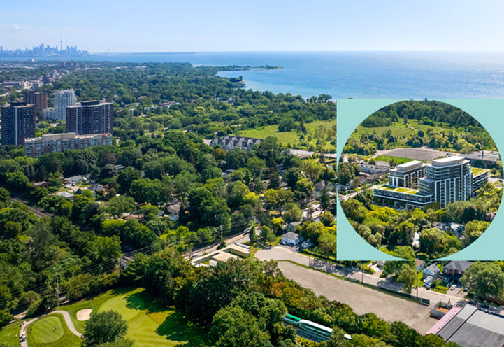 Lakeview DXE Club Aerial Highlighted View