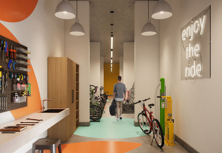 Lakeview DXE Club Bike Storage