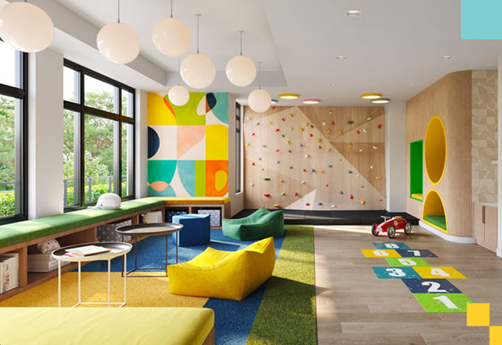 Lakeview DXE Club Children's Playroom with Activity Space