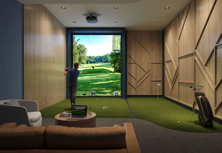 Lakeview DXE Club Golf Simulator