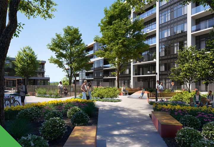 Lakeview DXE Club Outdoor Curated Courtyard