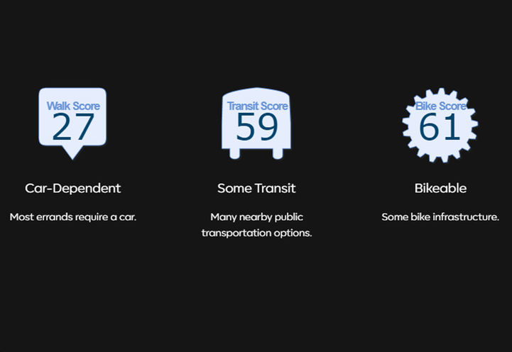 Lakeview DXE Club Walk/Transit/Bike Scores