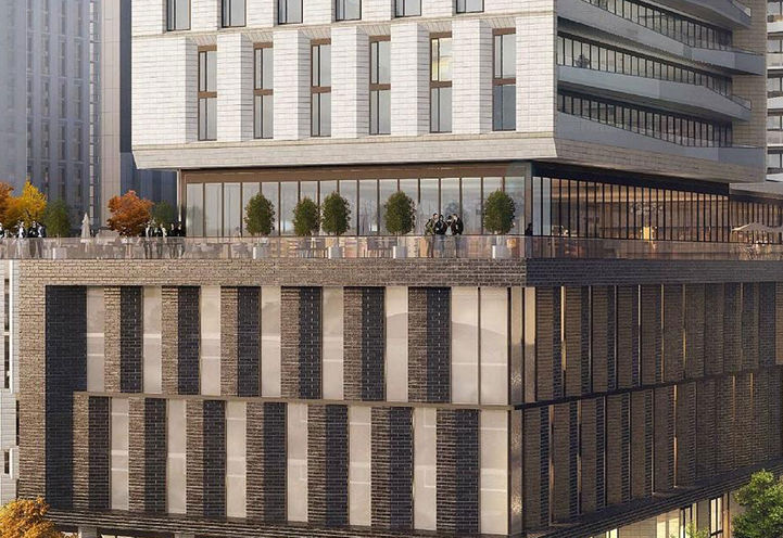 Landa Place Condos Exterior View - Former Design