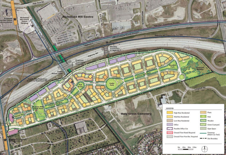 Land Use Map For Langstaff Gateway