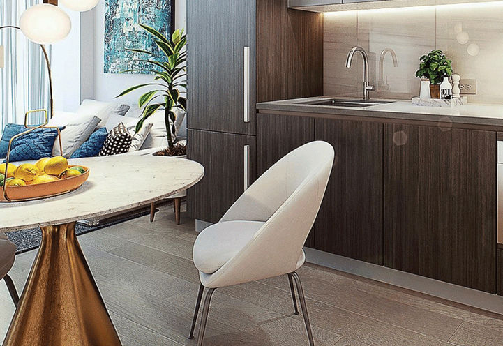 Le Sherbrooke Condos- Kitchen Suite