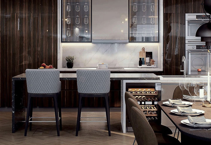 Le Sherbrooke Condos- Kitchen and Dining
