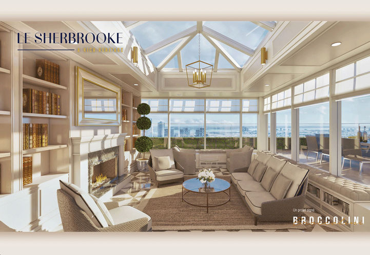 Le Sherbrooke Condos- Penthouse Suite Interior