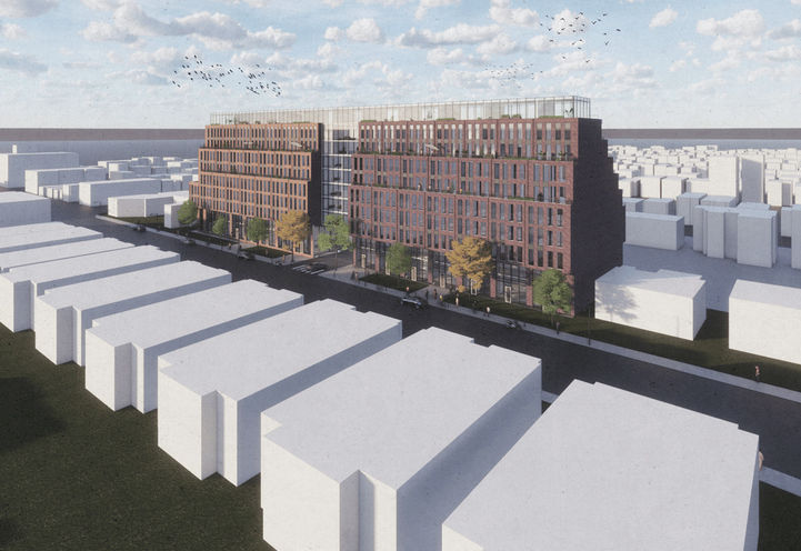 Leaside Common Condos Exterior View Early Rendering