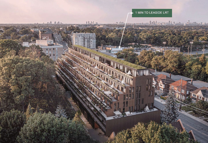Leaside Common Condos Steps Away from Brand New Leaside LRT Station