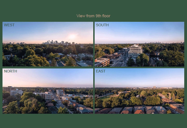 Leaside Common Condos- Views from 9th Floor