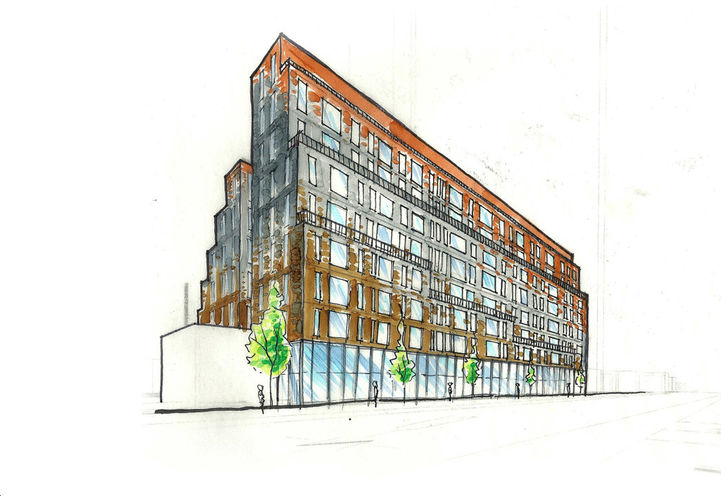 Leaside Common Condos by Gairloch Developments Early Rendering