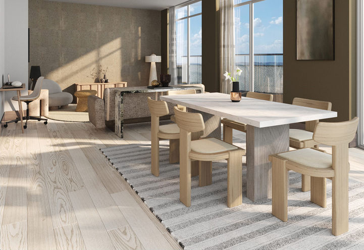 Lily at Crosstown Condos Open Concept Suite Interiors